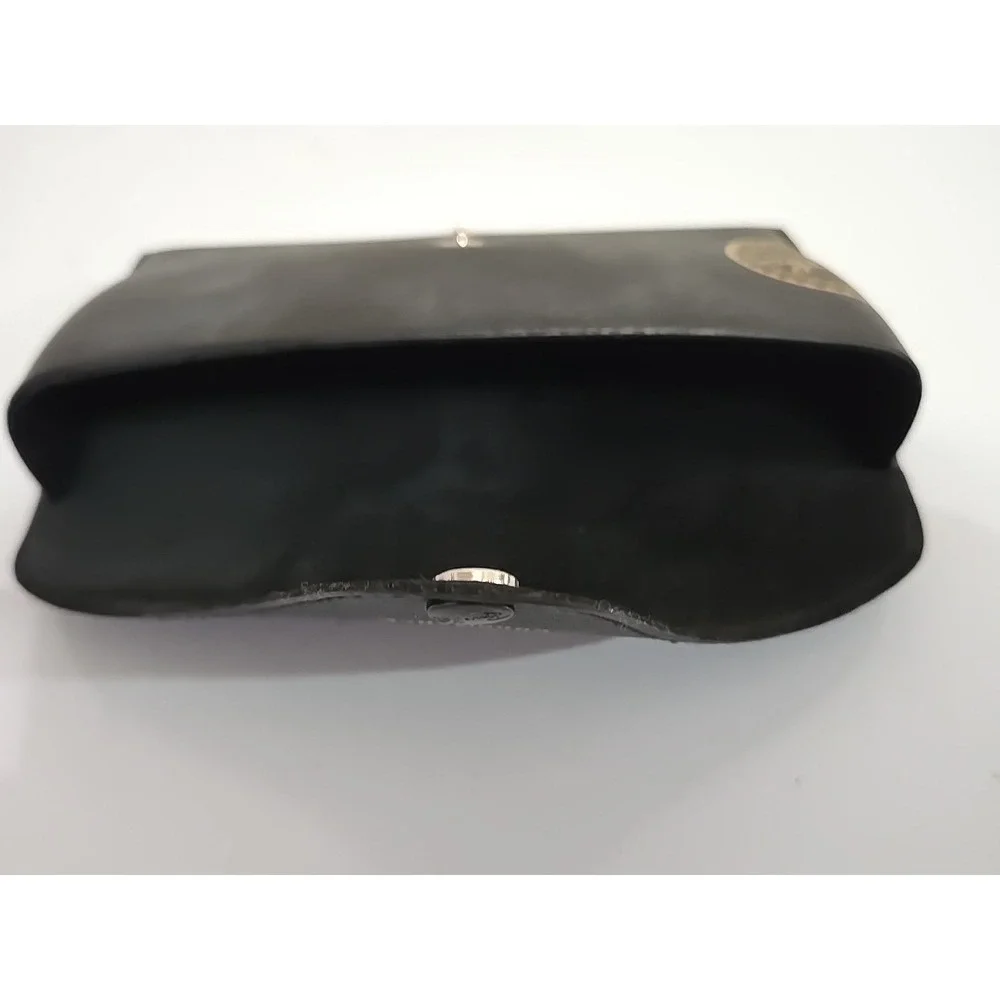 Ray-Ban Chromance Sunglasses Case Only Black Faux‎ Leather Semi Soft Authentic